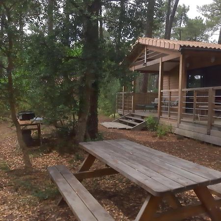 Chalet La Lande Ondres Bagian luar foto