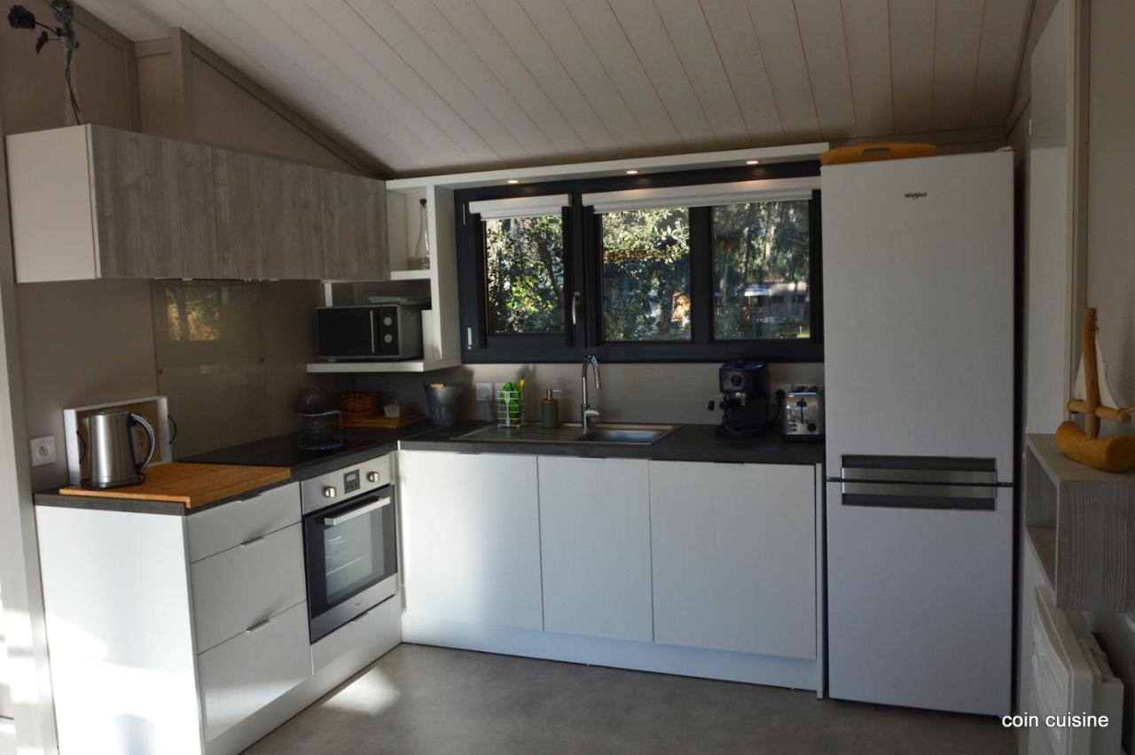 Chalet La Lande Ondres Bagian luar foto